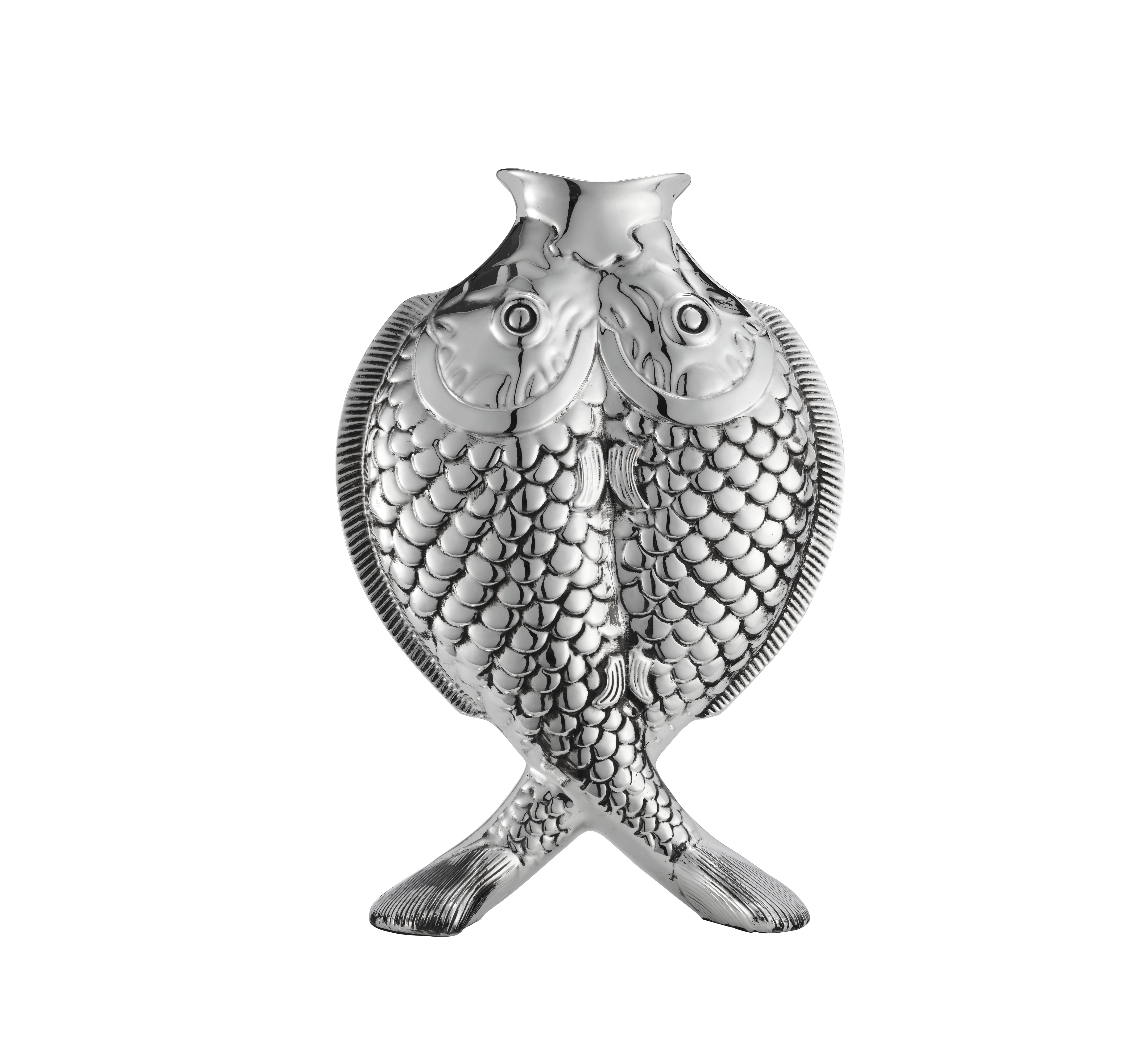 クリストフル 花瓶 two fish vase 魚 銀製品 クリストフル 花瓶 two fish vase 魚 銀製品 Silver plated Fish